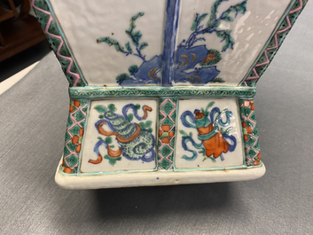 A Chinese doucai 'Xi Xiang Ji' vase, Qianlong/Jiaqing